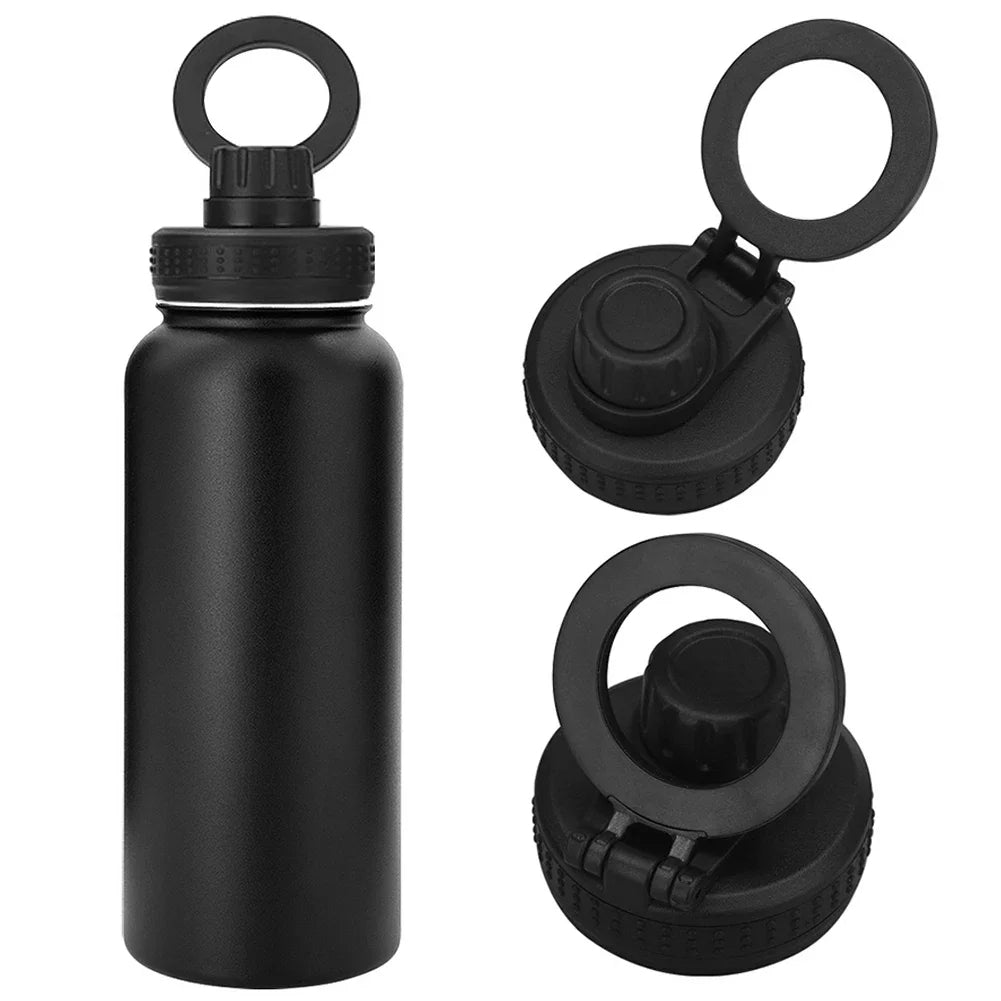 Insulated Water Bottle with Phone Mount