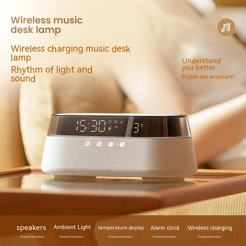 Wireless Charging Audio Gift Box Night Light