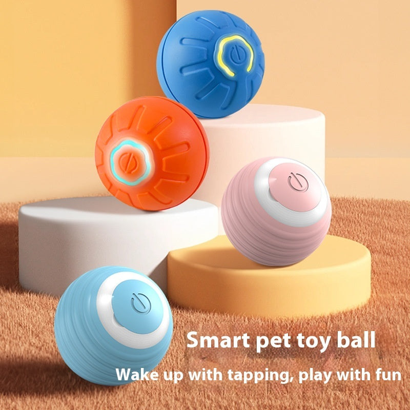 Smart Dog Toy Ball Electronic Interactive Pet Toy Moving Ball USB Automatic Moving Bouncing For Puppy Birthday Gift Cat Product