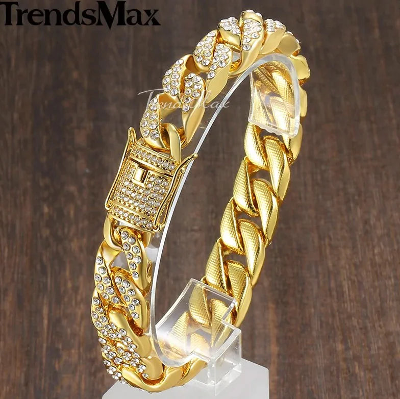 Gold Chain Bracelet For Men