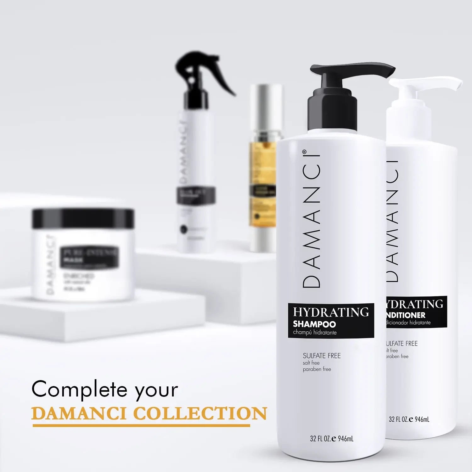 Damanci, Hydrating Shampoo &amp; Conditioner