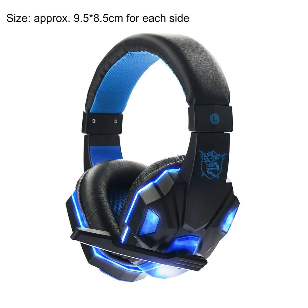 Stereo Gamer Gaming Headset PC Earphone