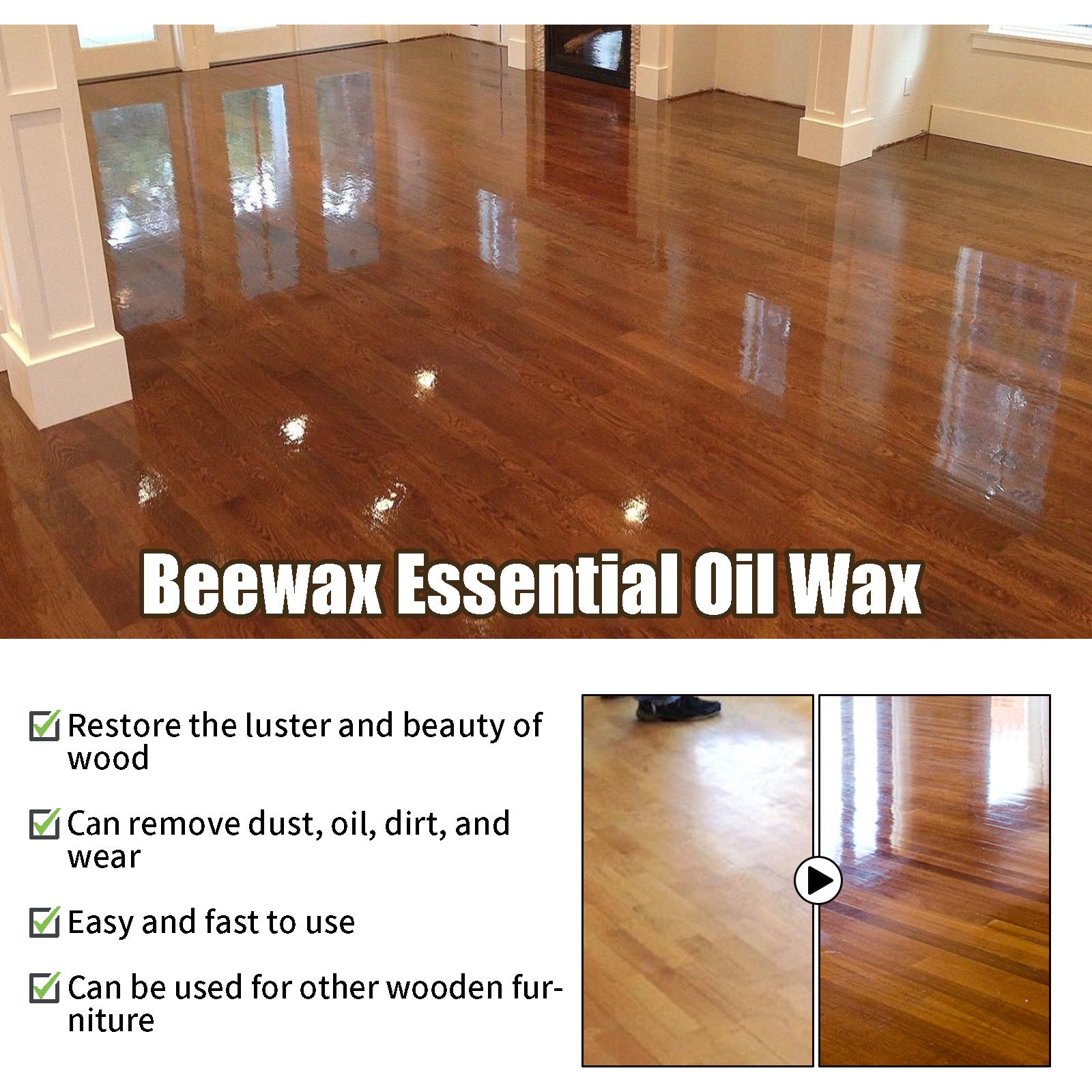 Furniture Beeswax Spray Anti-chapping Scratch Renovation