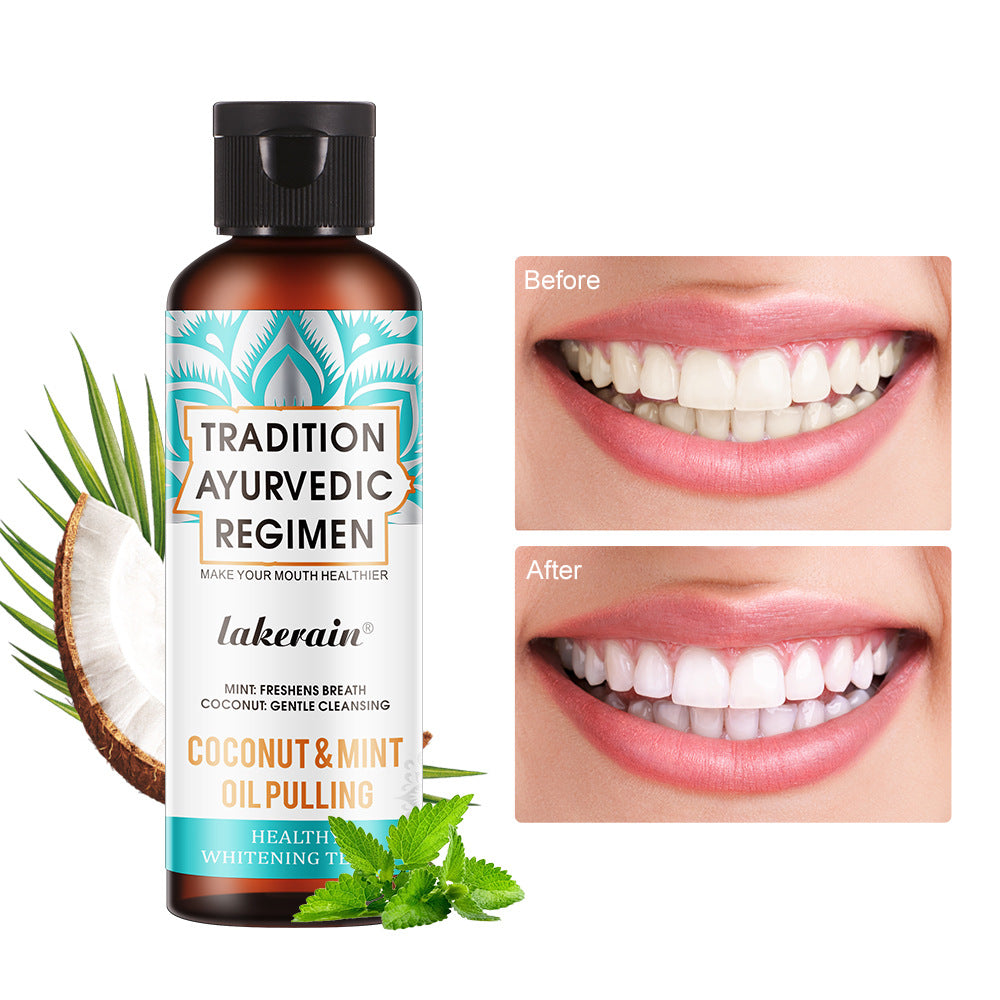 Coconut Oil Mouthwash Oil Care Gum Tooth Stain Removal