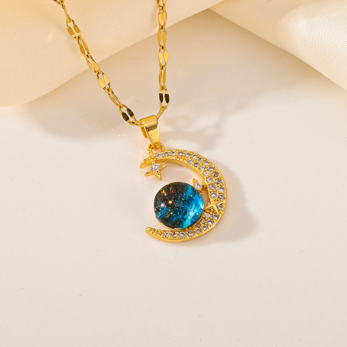 Fantasy Planet Necklace For Women Special-interest Design