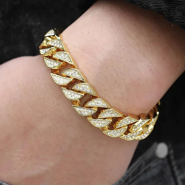 Gold Chain Bracelet For Men