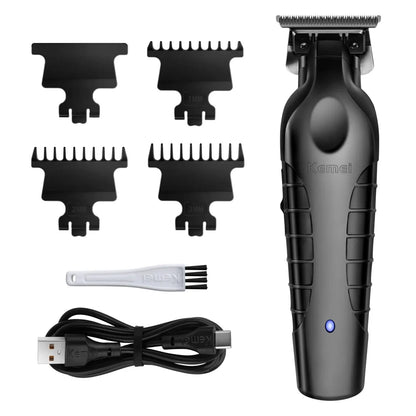 KEMEI Professional Beard &amp; Hair Trimmer for MenBump Free Technology - Cordless Electric Beard Trimmer