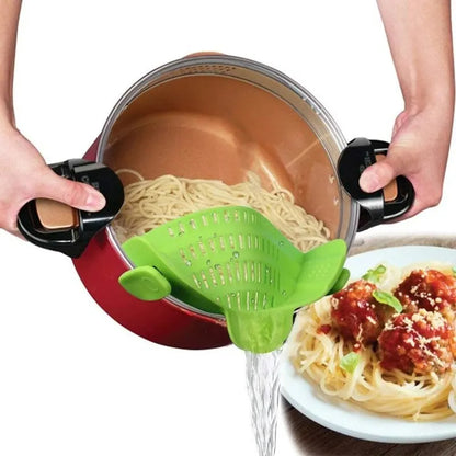 Universal Silicone Strainer Clip