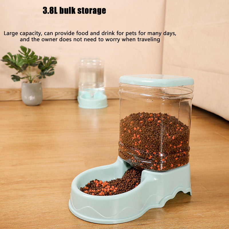 Pet Feeder &amp; Water Dispenser