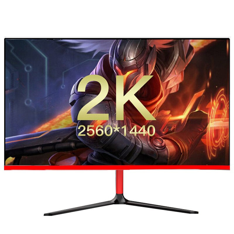 27 Inch 2K Curved Screen Computer Monitor PC 60/75Hz HD Gaming VGA HDMI 27 Inch Flat Panel Display