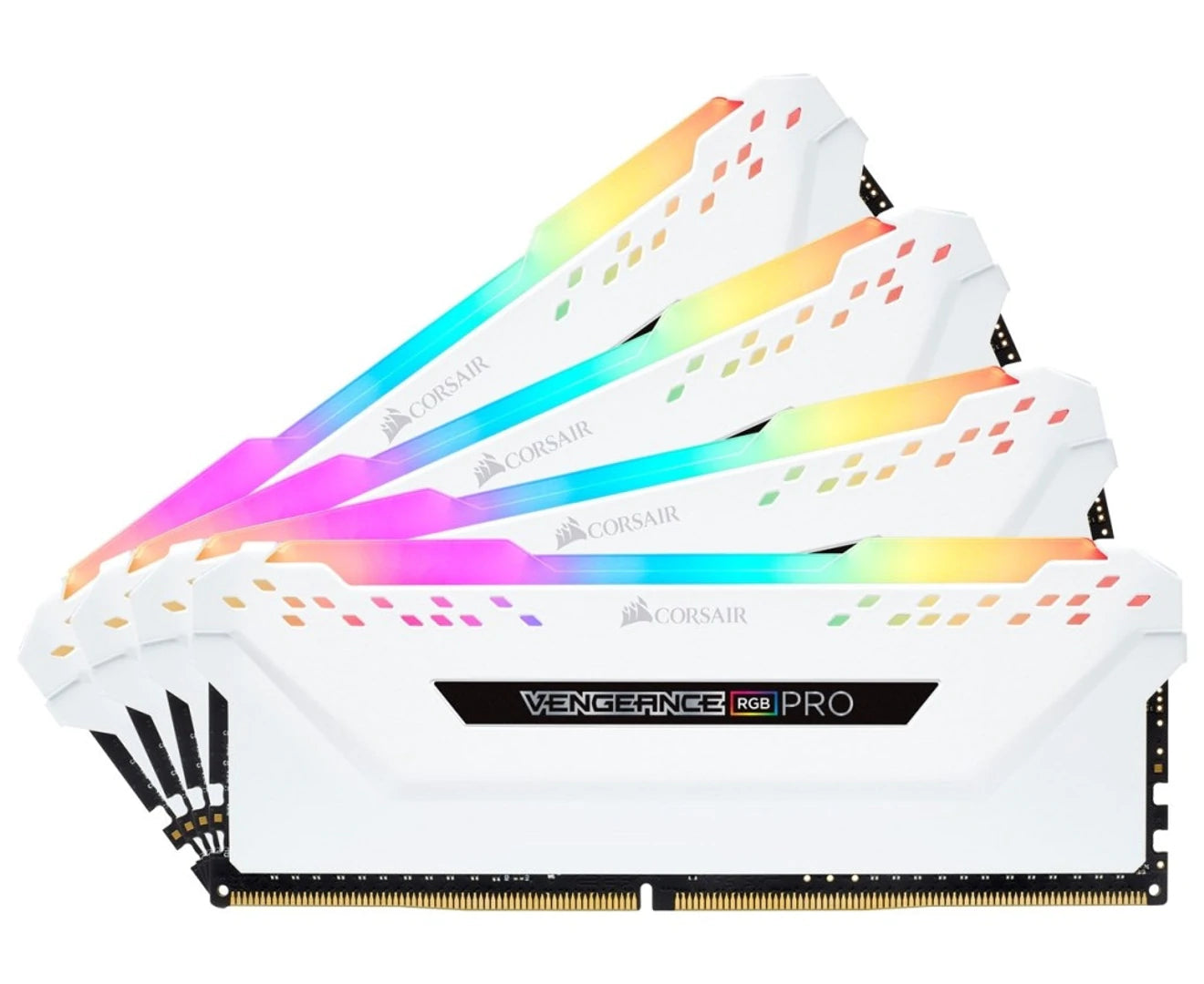 Vengeance RGB Pro 32Gb(4X8Gb) DDR4-3200 C16 Gaming Memory - White