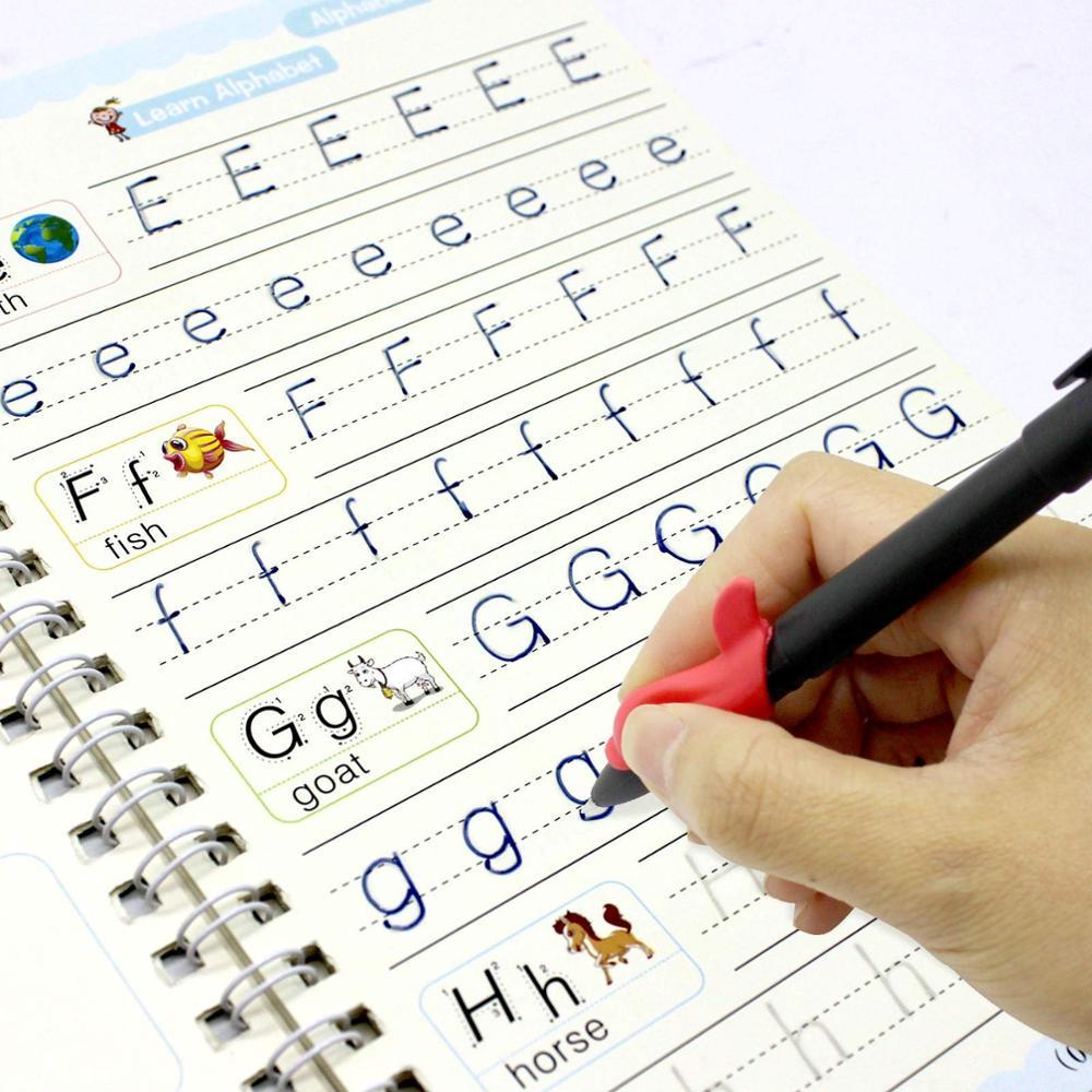 Copy Book Children Writing Sticker Practice English Copybook