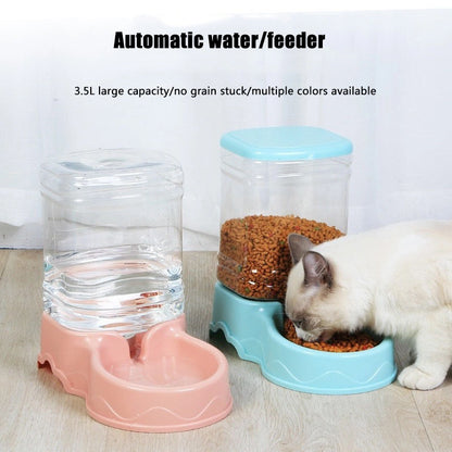 Pet Feeder &amp; Water Dispenser