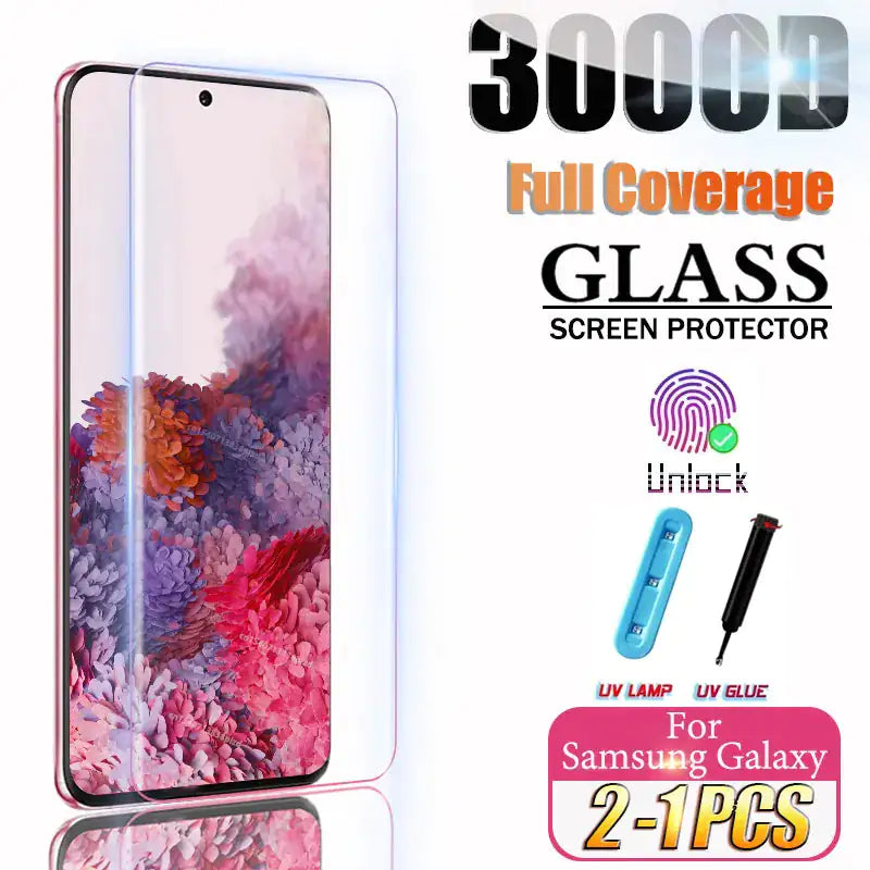 UV Tempered Glass Screen Protector