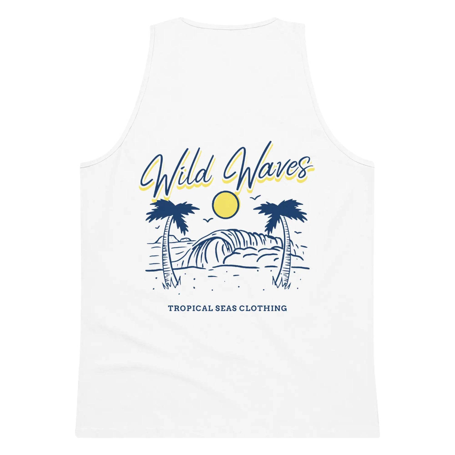 Men’s Premium Wild Waves Tank Top