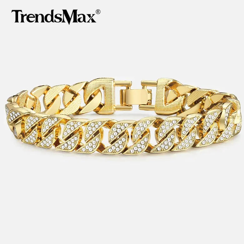 Gold Chain Bracelet For Men