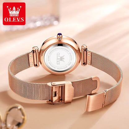 Luxury Diamond Quartz Watch